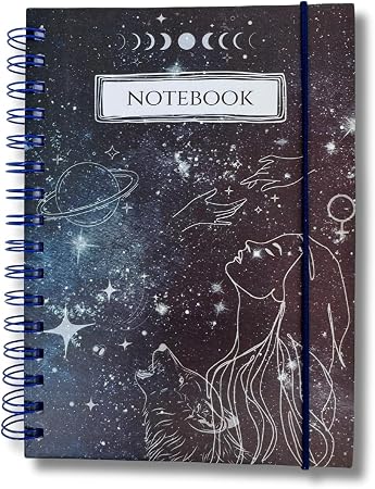 Imagem do produto Caderno Pautado Céu A5 100 Folhas Papel 90g The Modern Girl Shop (1, Azul) na Nijor Papelaria